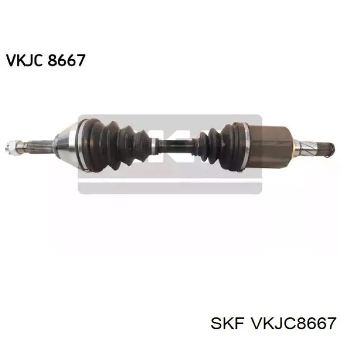 Półoś napędowa przednia lewa SKF VKJC8667 cena, od 167,93 USD