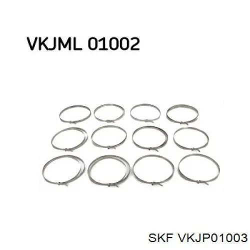 Do koszyka VKJP01003 SKF Osłona przegubu homokinetycznego półosi przedniej zewnętrzna