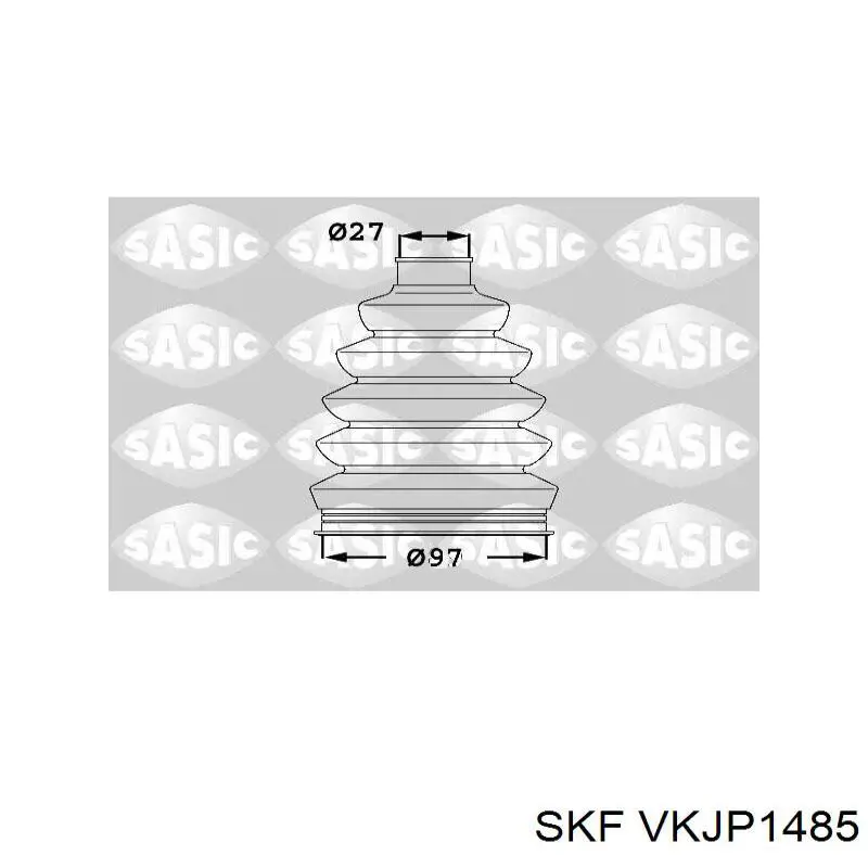 Do koszyka VKJP1485 SKF Osłona przegubu homokinetycznego półosi przedniej zewnętrzna