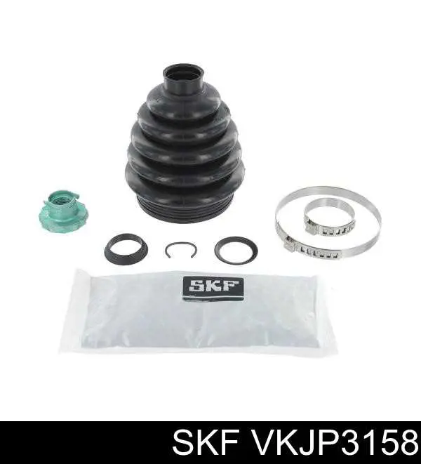 Osłona przegubu homokinetycznego półosi przedniej zewnętrzna SKF VKJP3158 cena, od 16,25 USD