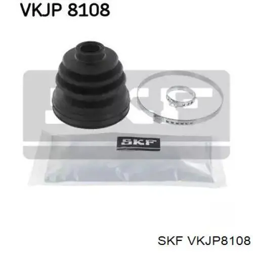 Osłona przegubu homokinetycznego półosi przedniej wewnętrzna SKF VKJP8108 cena, od 9,96 USD