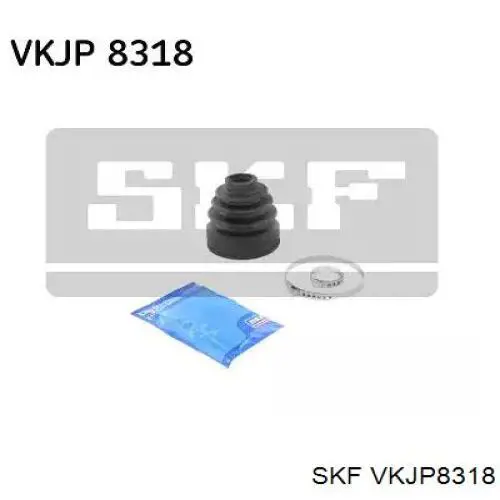 Osłona przegubu homokinetycznego półosi przedniej wewnętrzna SKF VKJP8318 cena, od 17,32 USD