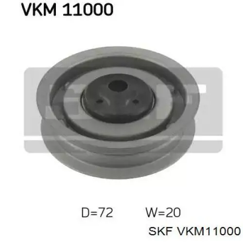 Rolka napinacza paska rozrządu SKF VKM11000 cena, od 15,35 USD