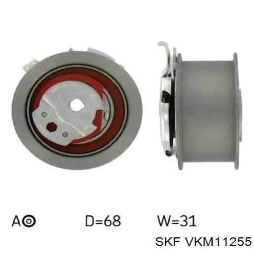 Do koszyka VKM11255 SKF Rolka napinacza paska rozrządu
