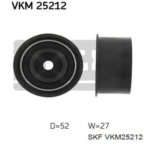 Rolka prowadząca kierunkowa paska rozrządu SKF VKM25212 cena, od 14,48 USD