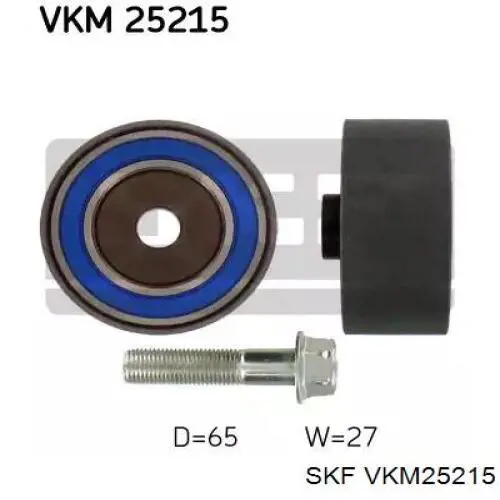 Rolka prowadząca kierunkowa paska rozrządu SKF VKM25215 cena, od 25,38 USD