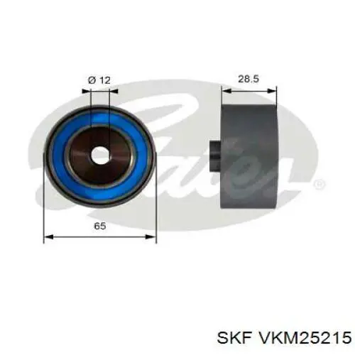 Do koszyka VKM25215 SKF Rolka prowadząca kierunkowa paska rozrządu