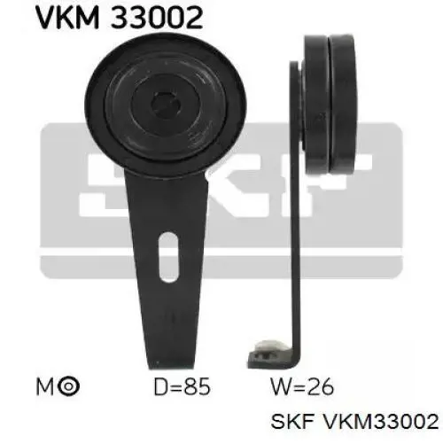 Rolka napinacza paska napędowego SKF VKM33002 cena, od 36,60 USD