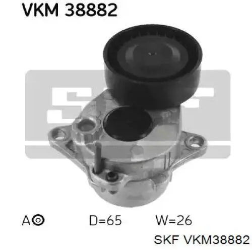 Napinacz paska napędowego SKF VKM38882 cena, od 72,52 USD