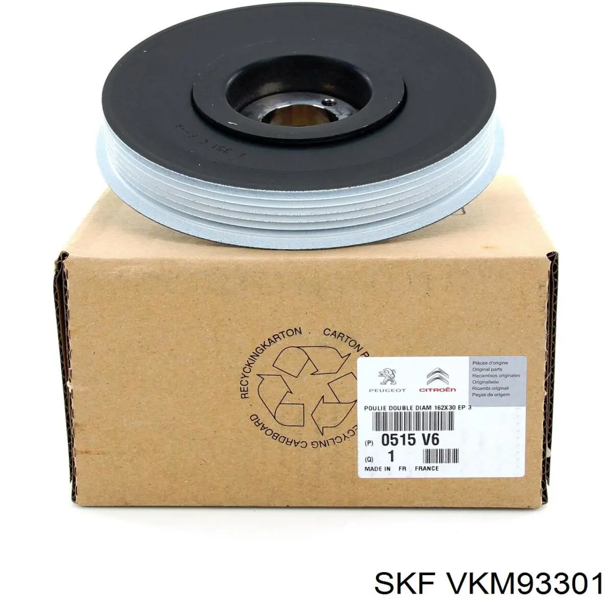 Koło pasowe wału korbowego SKF VKM93301 cena, od 78,33 USD