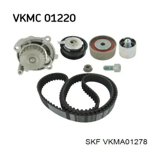 Pasek rozrządu, zestaw SKF VKMA01278 cena, od 138,59 USD