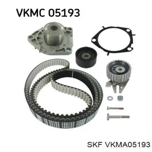 Do koszyka VKMA05193 SKF Pasek rozrządu, zestaw