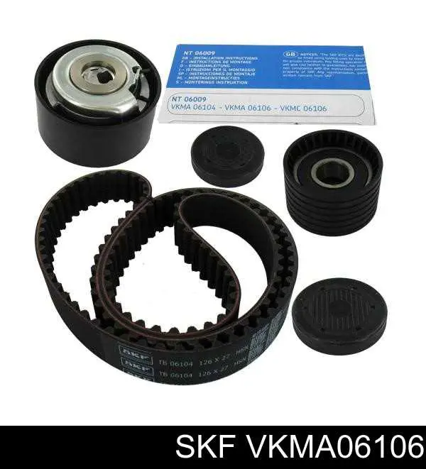 Do koszyka VKMA06106 SKF Pasek rozrządu, zestaw