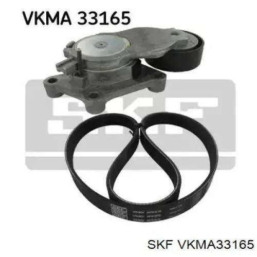 Pasek napędowy mechanizmów, zestaw SKF VKMA33165 cena, od 65,67 USD