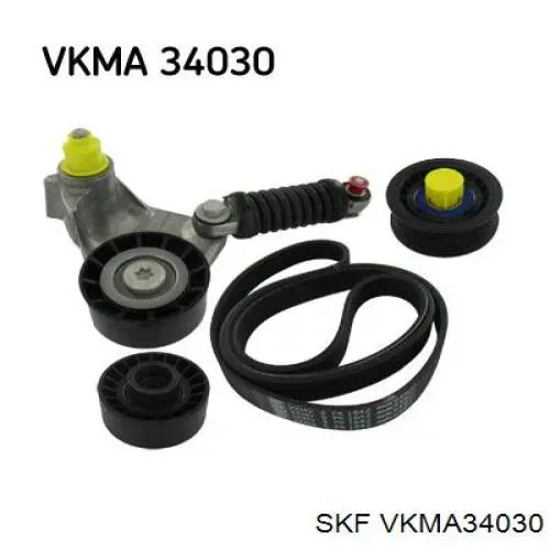 Pasek napędowy mechanizmów, zestaw SKF VKMA34030 cena, od 201,82 USD