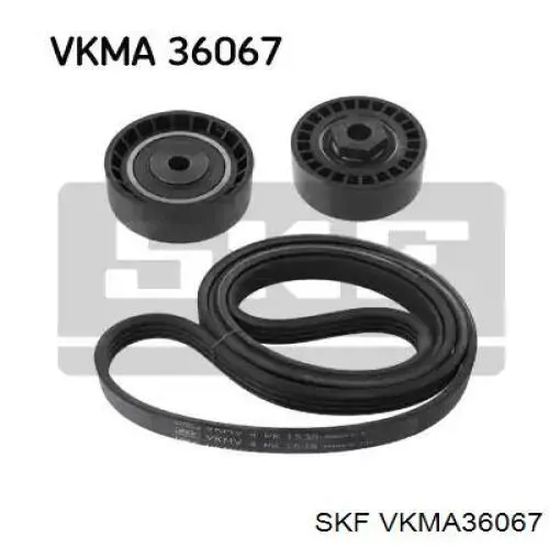 VKMA36067 SKF pasek napędowy mechanizmów, zestaw