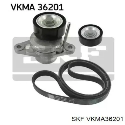 Pasek napędowy mechanizmów, zestaw SKF VKMA36201 cena, od 108,25 USD