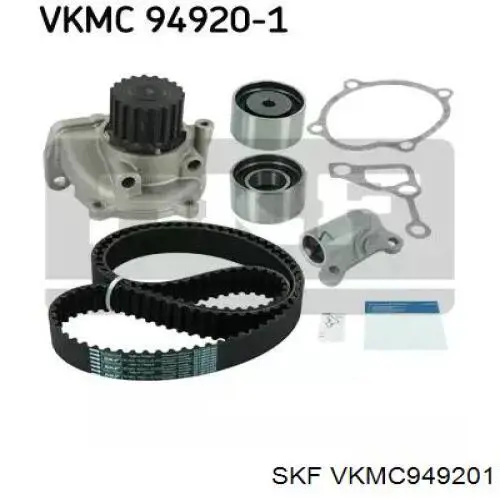 Do koszyka VKMC949201 SKF Pasek rozrządu, zestaw
