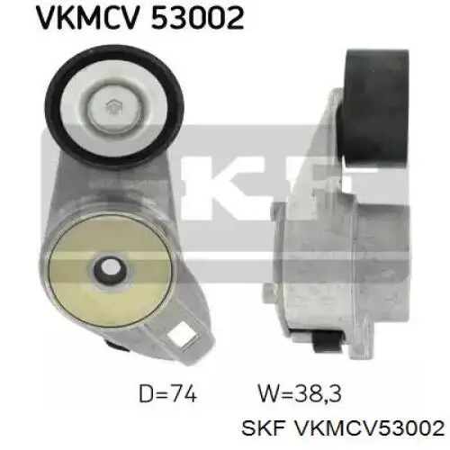Napinacz paska napędowego SKF VKMCV53002 cena, od 69,02 USD