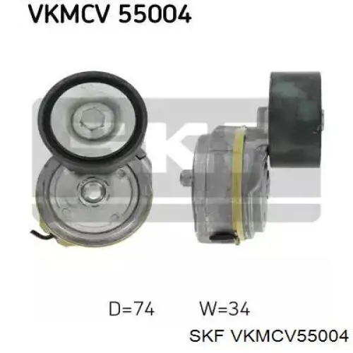 Napinacz paska napędowego SKF VKMCV55004 cena, od 72,36 USD