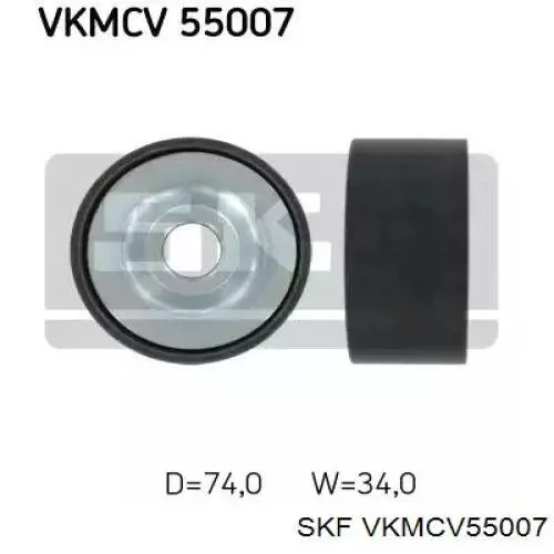 Rolka prowadząca, kierunkowa paska napędowego SKF VKMCV55007 cena, od 38,50 USD