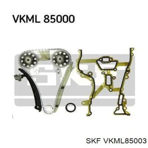 Łańcuch rozrządu, zestaw SKF VKML85003 cena, od 234,97 USD
