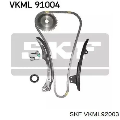 Do koszyka VKML92003 SKF Łańcuch rozrządu, zestaw