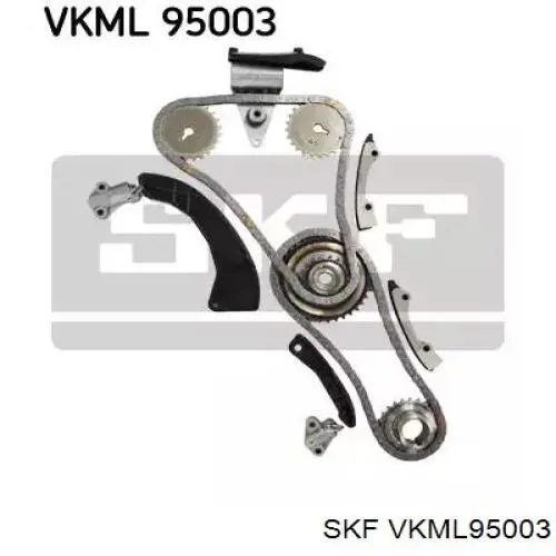 VKML 95003 SKF łańcuch rozrządu, zestaw