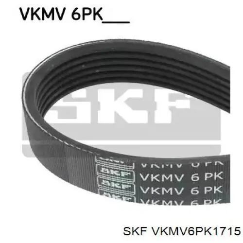 VKMV 6PK1715 SKF pas napędowy mechanizmów