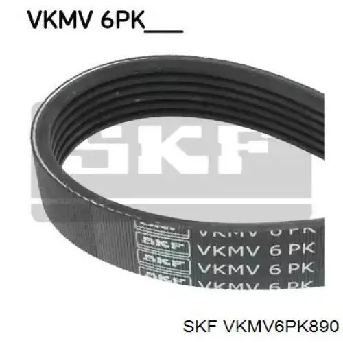 VKMV 6PK890 SKF pas napędowy mechanizmów