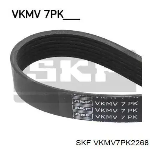 VKMV 7PK2268 SKF pas napędowy mechanizmów