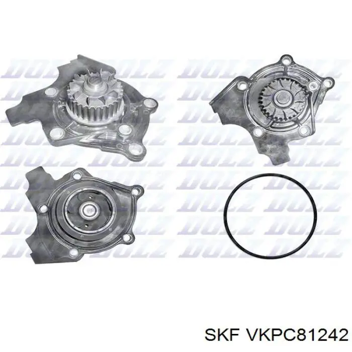 Pompa chłodząca wodna SKF VKPC81242 cena, od 107,20 USD