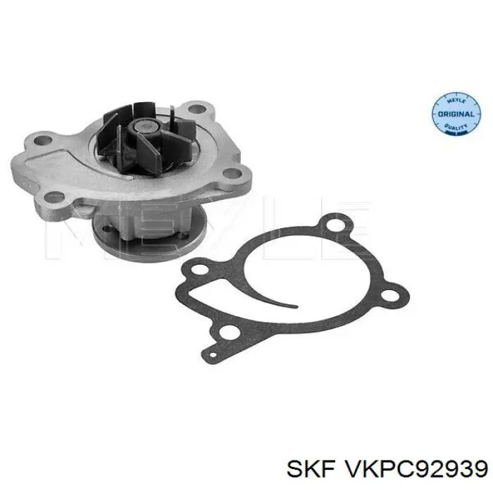 Do koszyka VKPC92939 SKF Pompa chłodząca wodna
