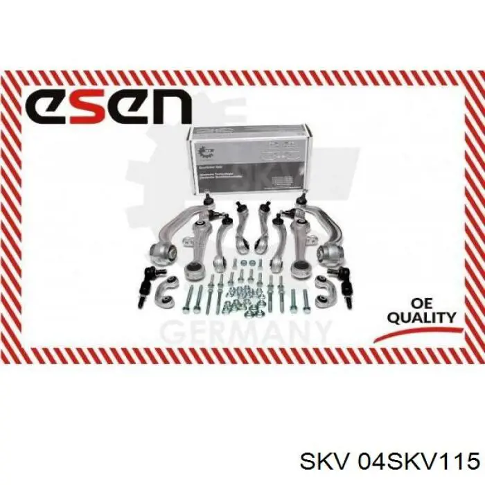 Zestaw wahaczy zawieszenia przedniego SKV 04SKV115 cena, od 217,02 USD