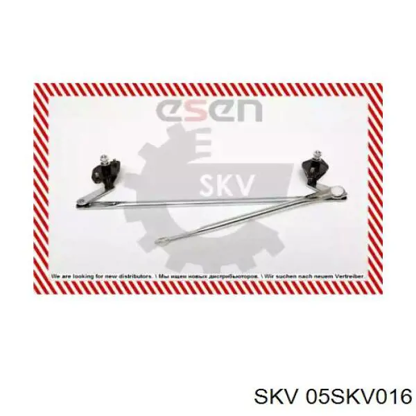 Mechanizm wycieraczek DK 96303360