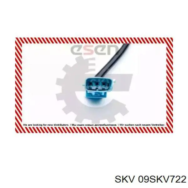 Sonda lambda, czujnik tlenu SKV 09SKV722 cena, od 88,12 USD