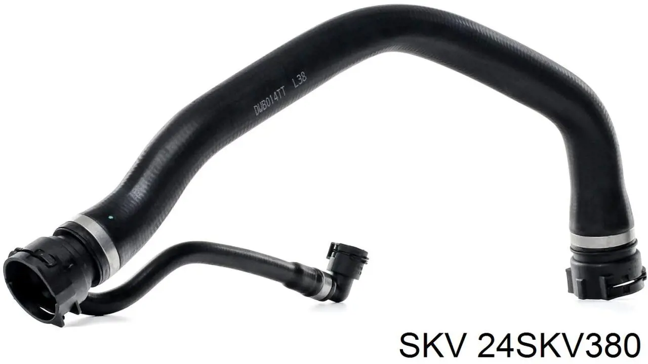 Do koszyka DWB014TT Thermotec Przewód (króciec) chłodnicy górny