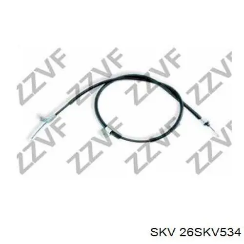 Do koszyka 36530EM10A Nissan/Infiniti Linka hamulca ręcznego tylna prawa