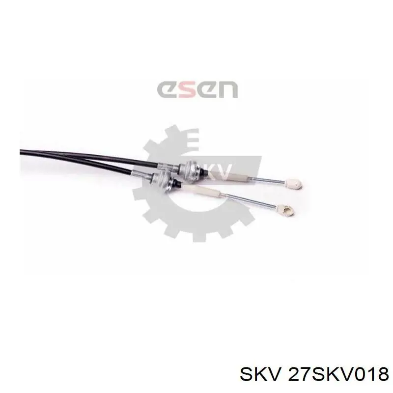 2444AZ Peugeot/Citroen Linka dźwigni zmiany biegów podwójna