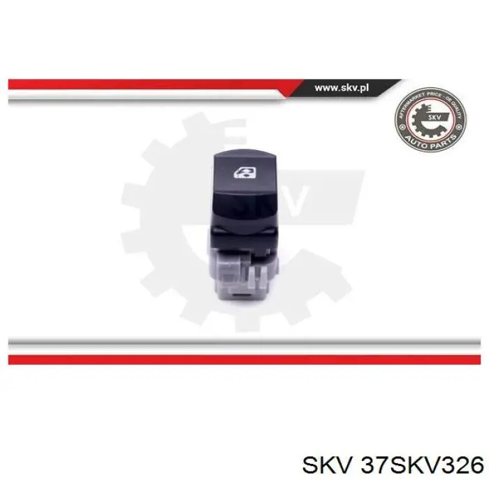 Włącznik przyciskowy podnośnika szyby przedni prawy Renault (RVI) 8200315013 cena, od 11,74 USD