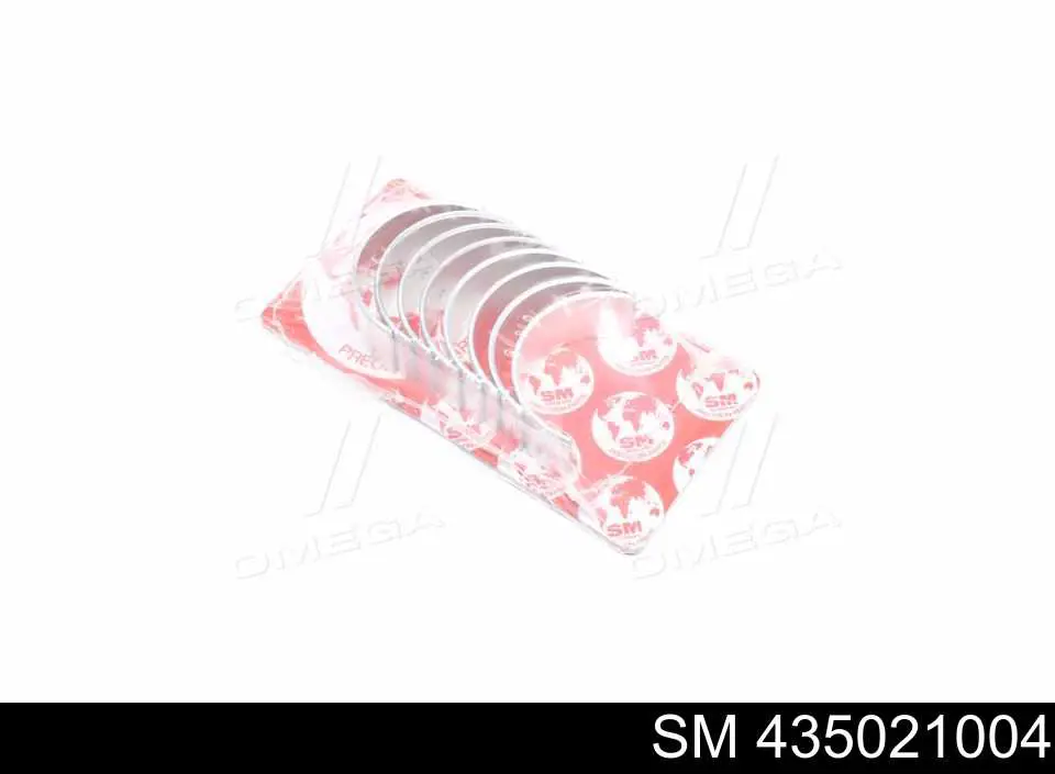 435021004 SM Panewki korbowodowe wału korbowego, zestaw, standardowe (STD)