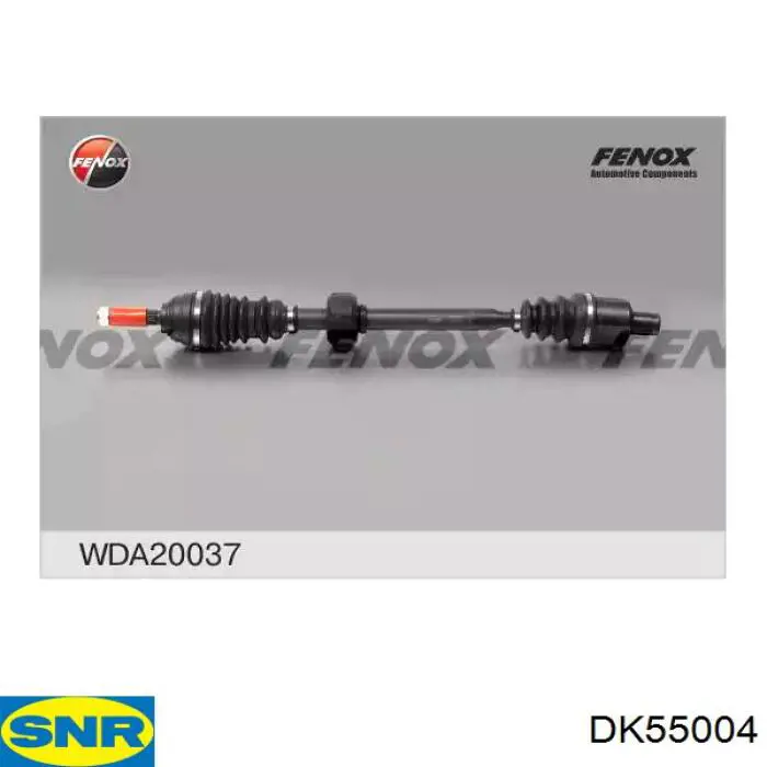 Do koszyka 7711497480 Renault (RVI) Półoś napędowa przednia prawa