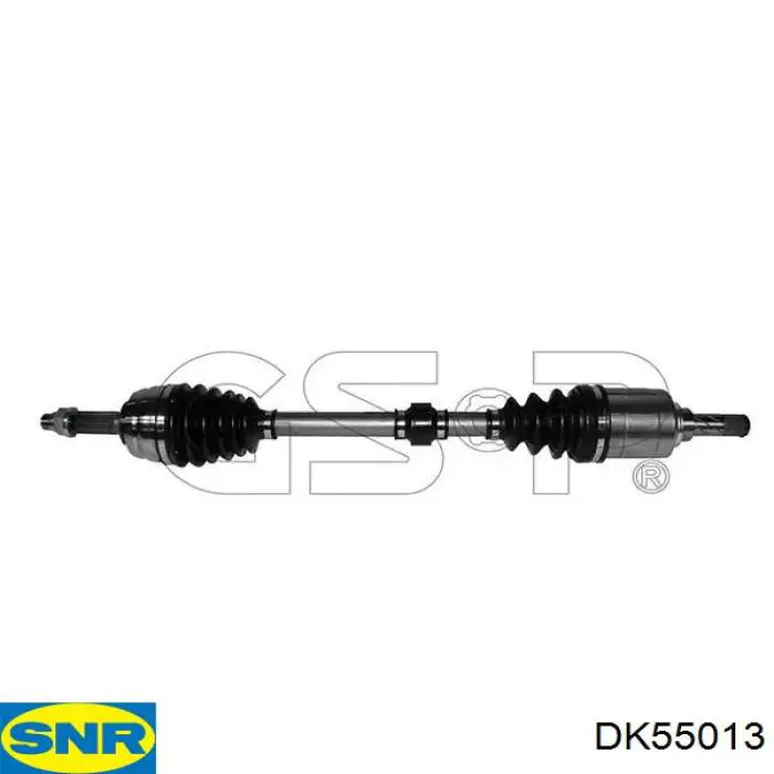 DK55013 SNR Półoś napędowa przednia lewa