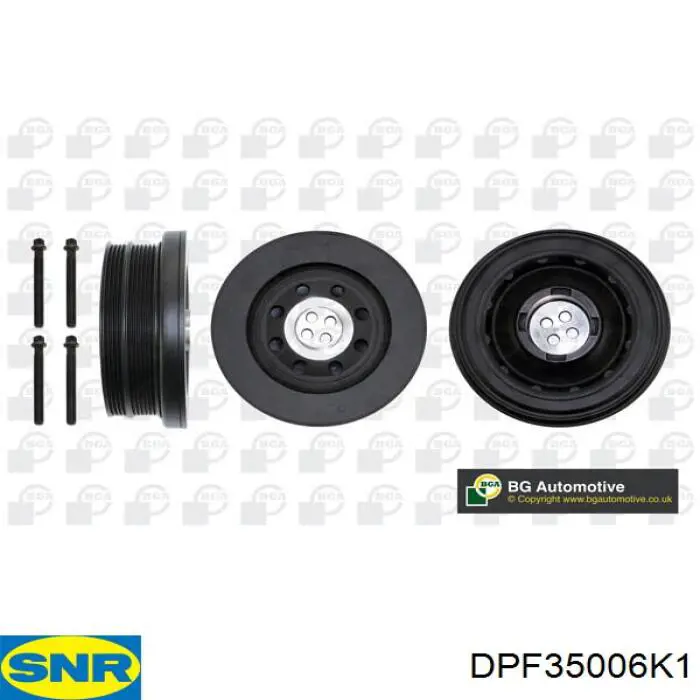 Koło pasowe wału korbowego SNR DPF35006K1 cena, od 209,67 USD