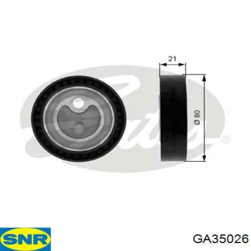Do koszyka GA35026 SNR Rolka napinacza paska napędowego