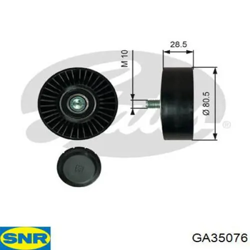 Rolka prowadząca, kierunkowa paska napędowego SNR GA35076 cena, od 25,55 USD