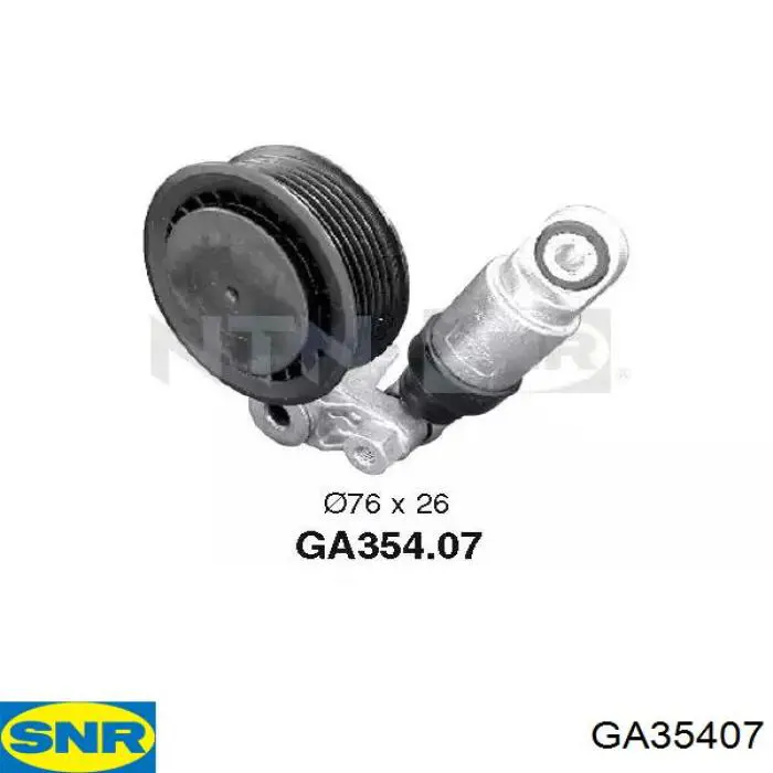 Napinacz paska napędowego SNR GA35407 cena, od 96,37 USD