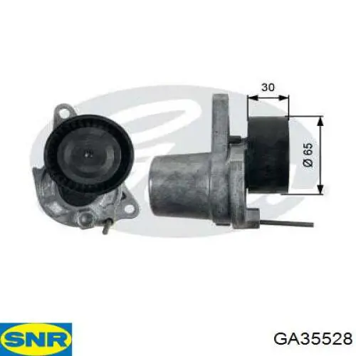 Napinacz paska napędowego SNR GA35528 cena, od 67,29 USD