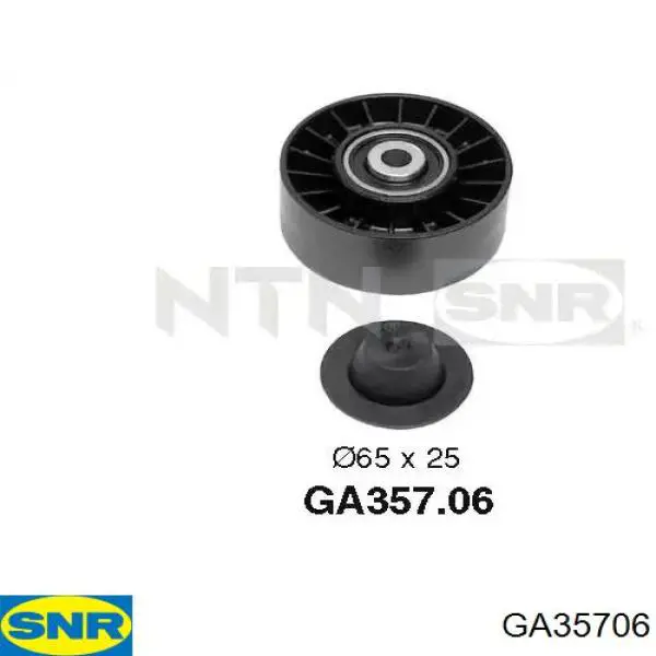 Rolka prowadząca, kierunkowa paska napędowego SNR GA35706 cena, od 14,85 USD