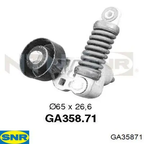 Napinacz paska napędowego SNR GA35871 cena, od 85,44 USD